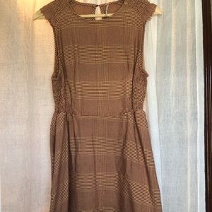 Free people glen plaid dress